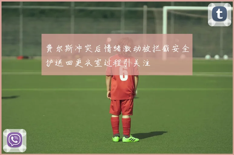 费尔斯冲突后情绪激动被拦截安全护送回更衣室过程引关注